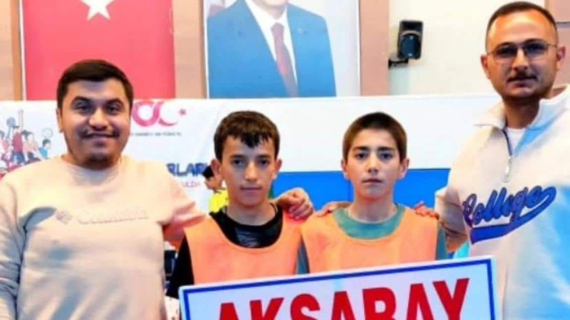 2023-2024 Eğitim ve Öğretim Yılı Okul Sporları Masa Tenisi Yıldızlar Turnuvasında okulumuz Aksaray'ı temsil etti